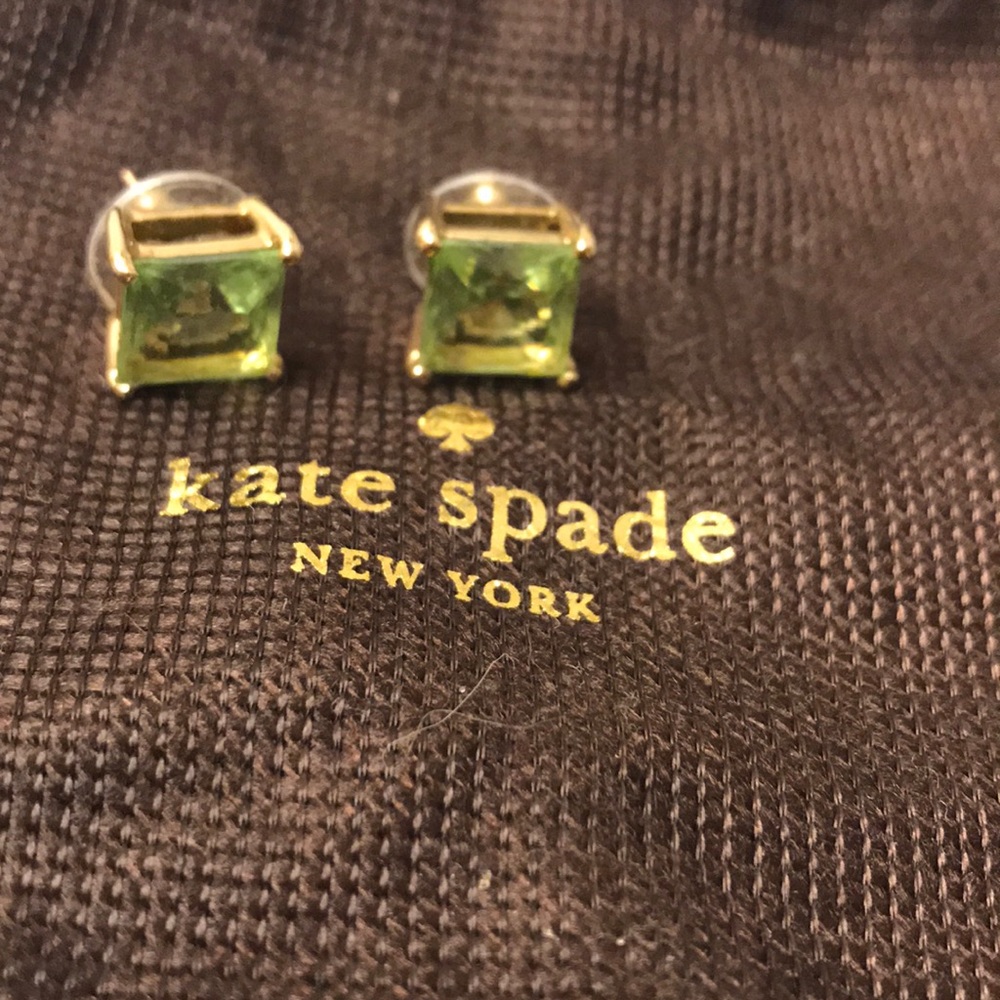 Kate Spade earrings with bag